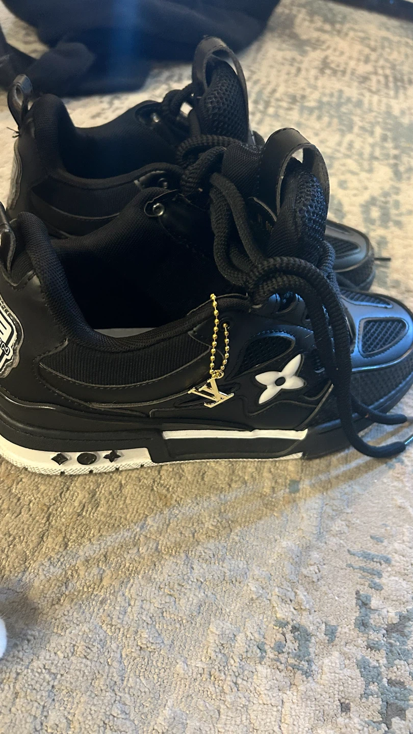 Louis Vuitton Black Sneakers negotiable