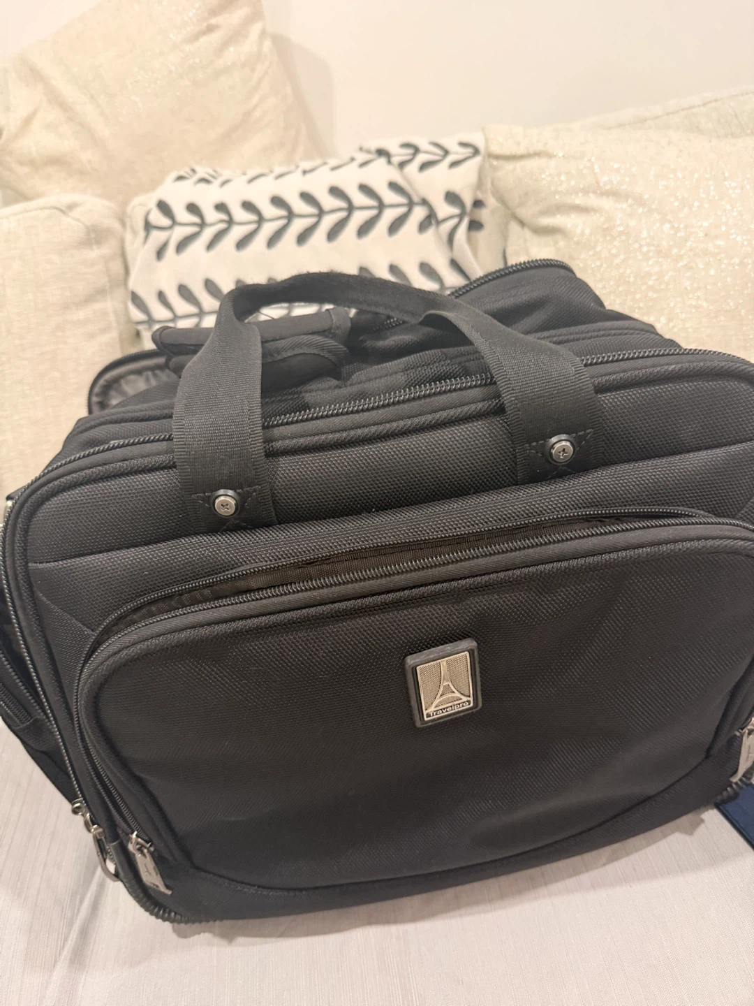 Travelpro Black Briefcase/Carry-on Bag