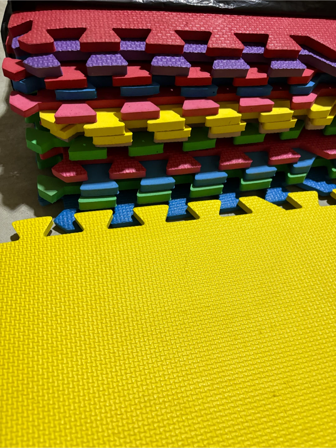Interlocking Foam Floor Mats - Multi-Colour - photo 2