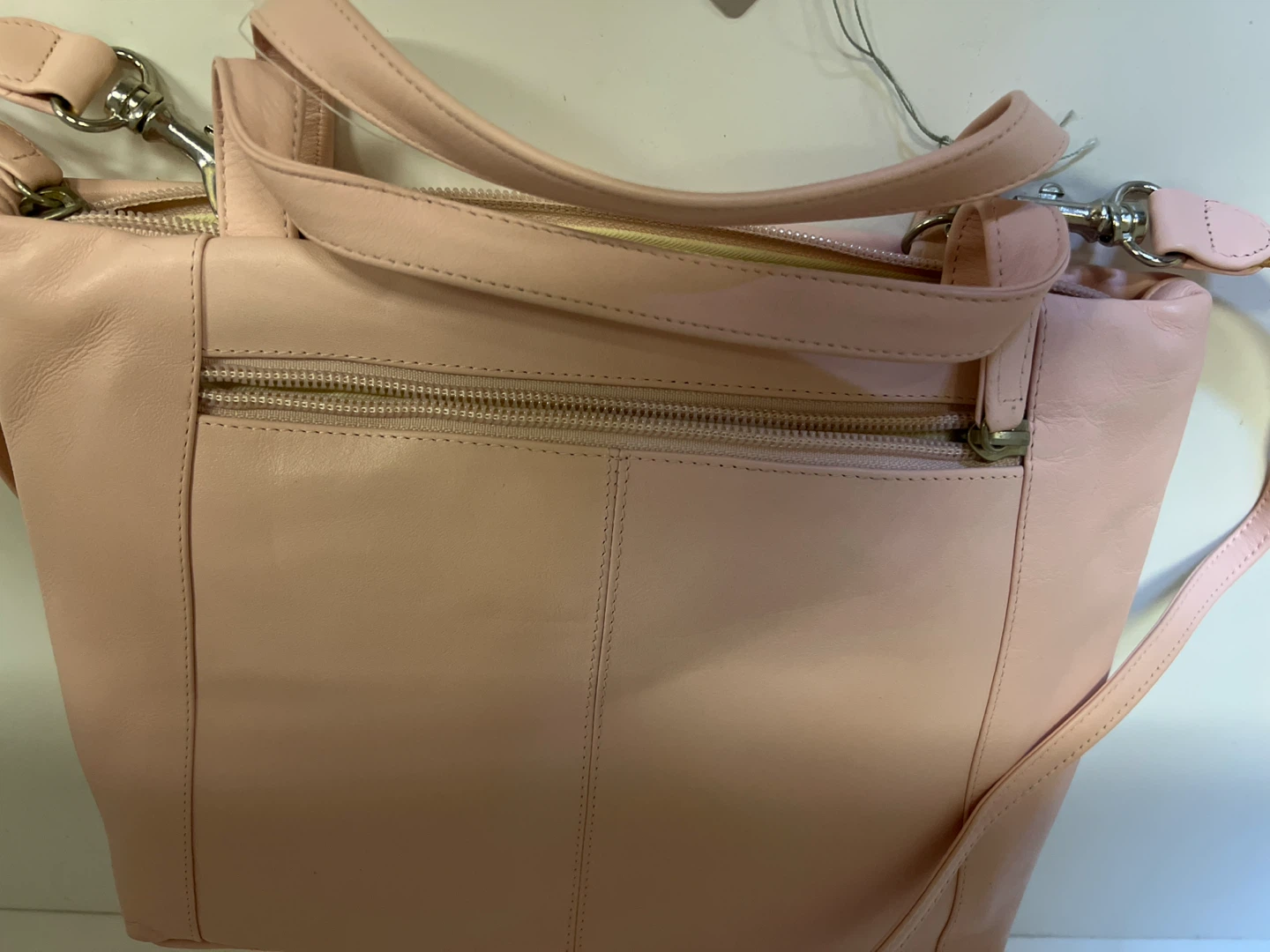 New JFW Genuine Leather Pink Handbag - photo 2