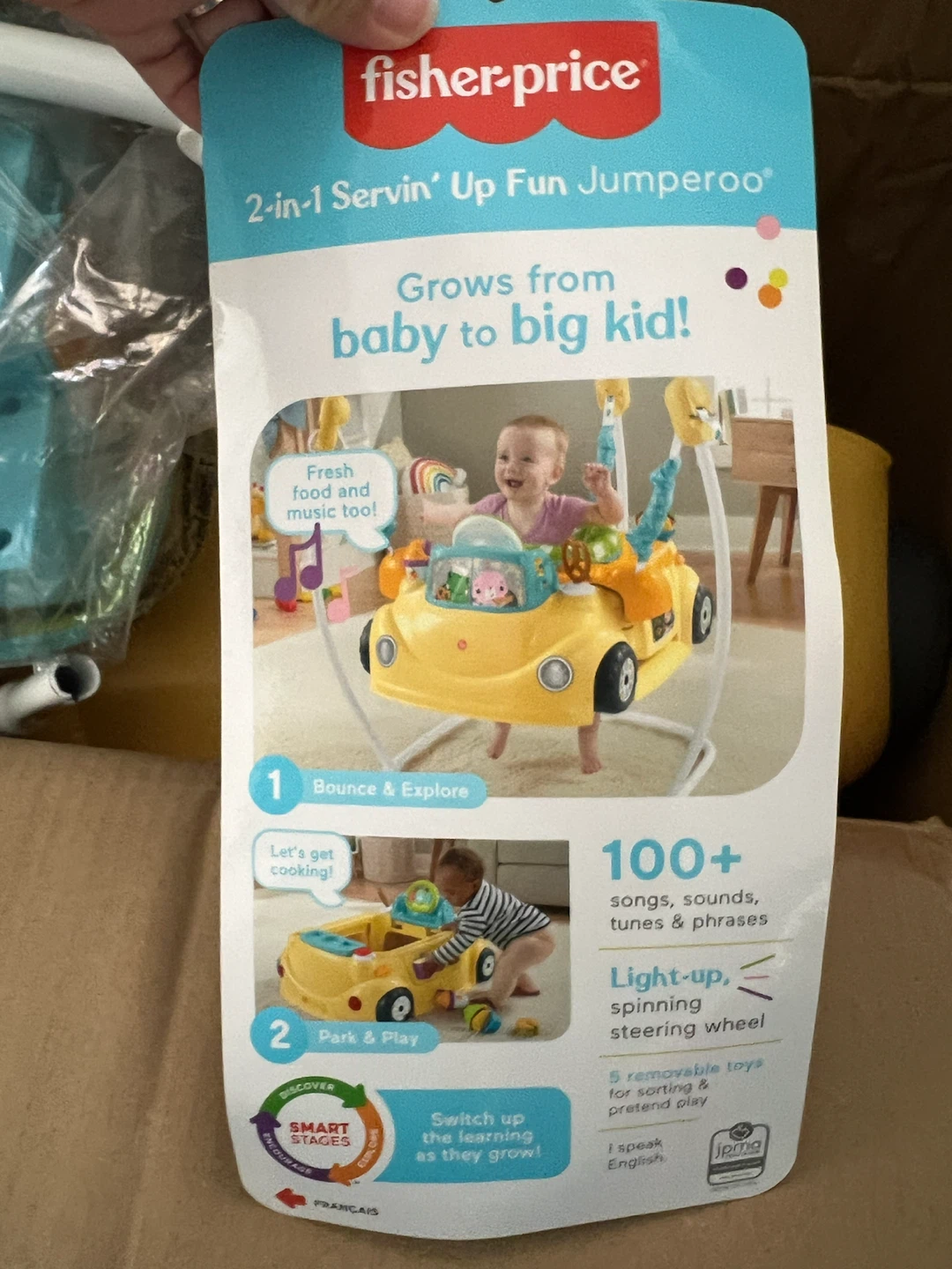 Fisher-Price 2-in-1 Servin' Up Fun Jumperoo