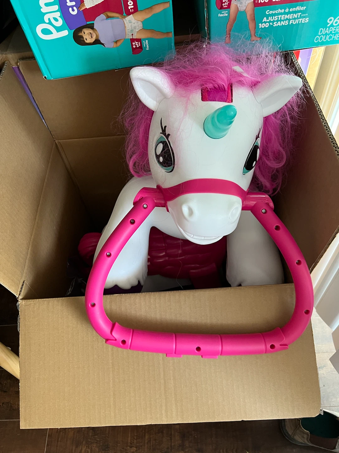 Xootz Magical Unicorn Electric Ride-On Toy 6V Battery Powered - photo 2