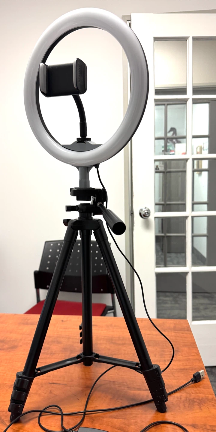 Ring Light with Tripod Stand and Phone Holder - photo 2