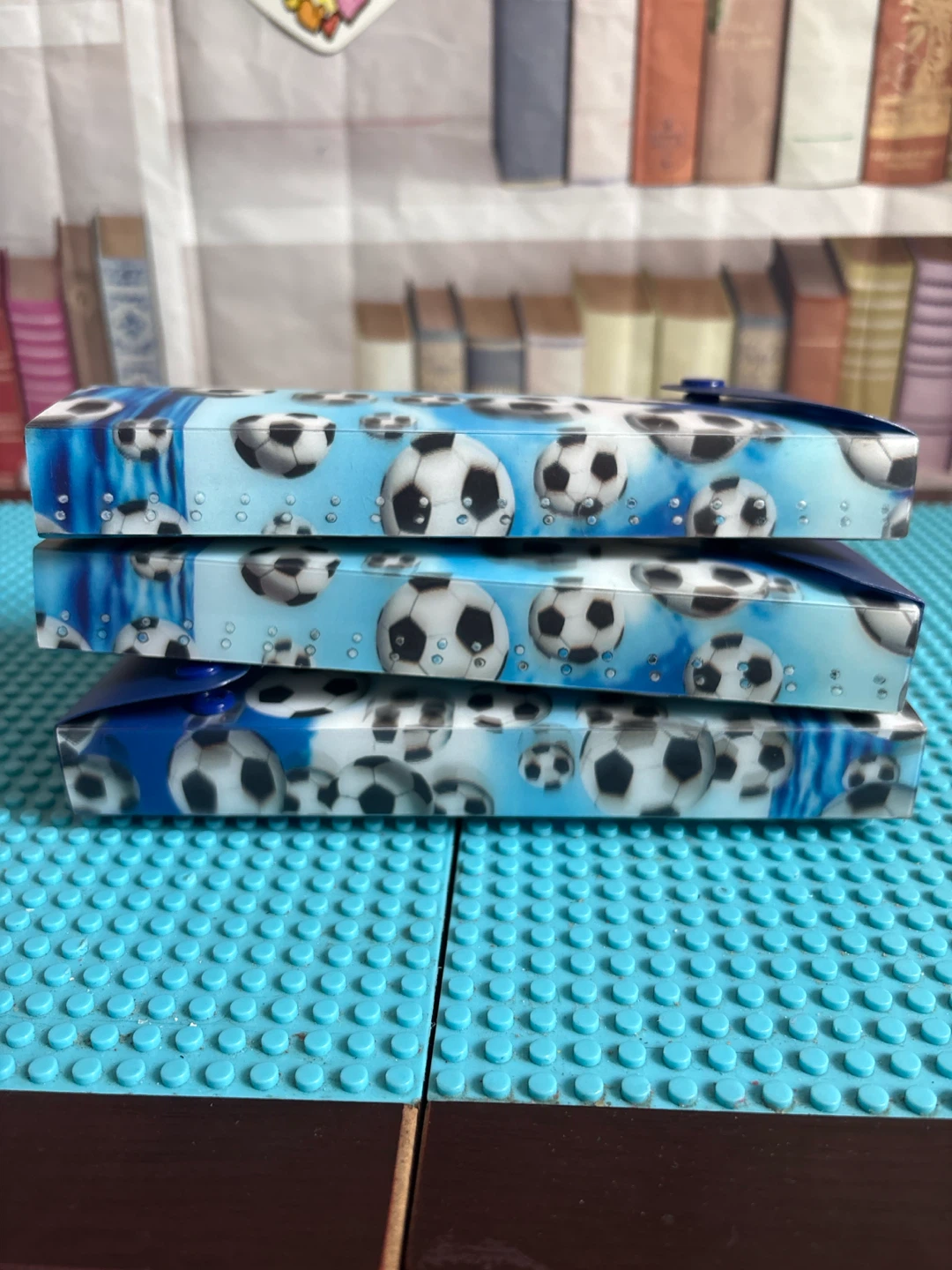 Pencil Case with shifting Soccer Ball Design - photo 2