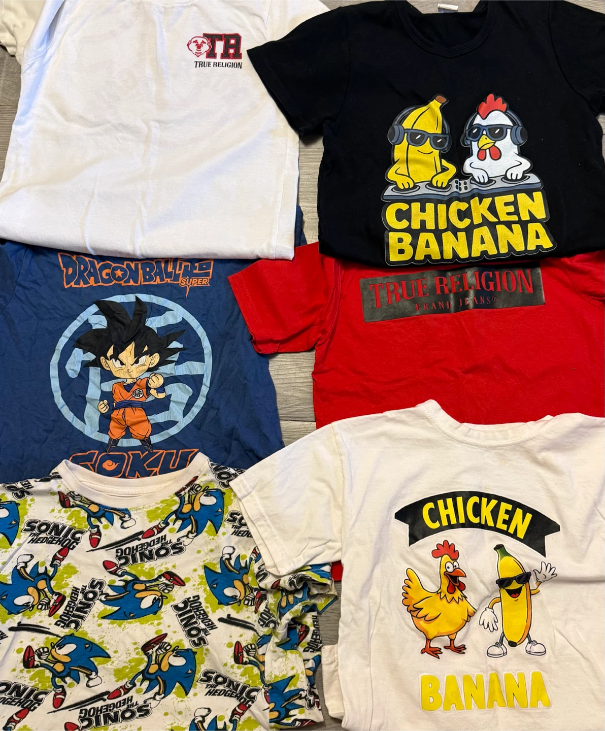 Children's T-shirt package