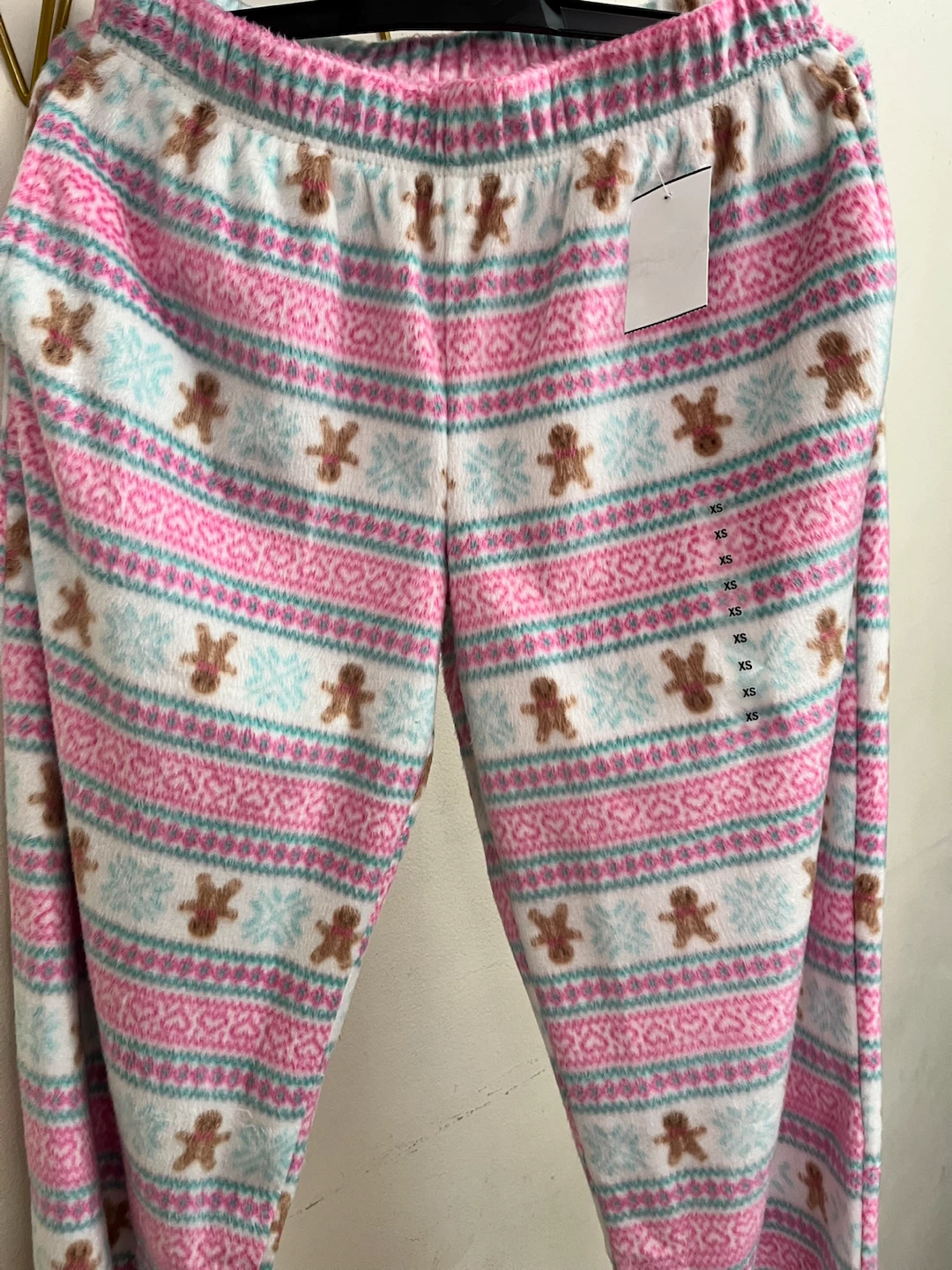 Women's Holiday Fleece Pajama Pants XS - photo 2