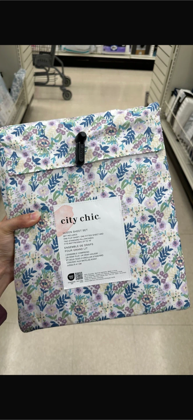 City Chic - Queen Sheet Set
