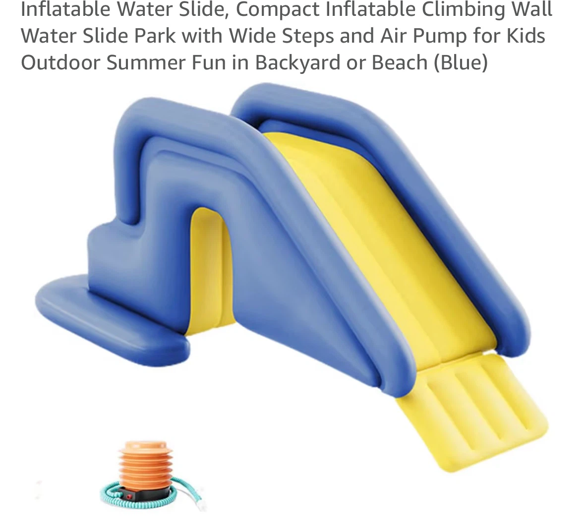 Inflatable Water Slide for Kids - photo 2