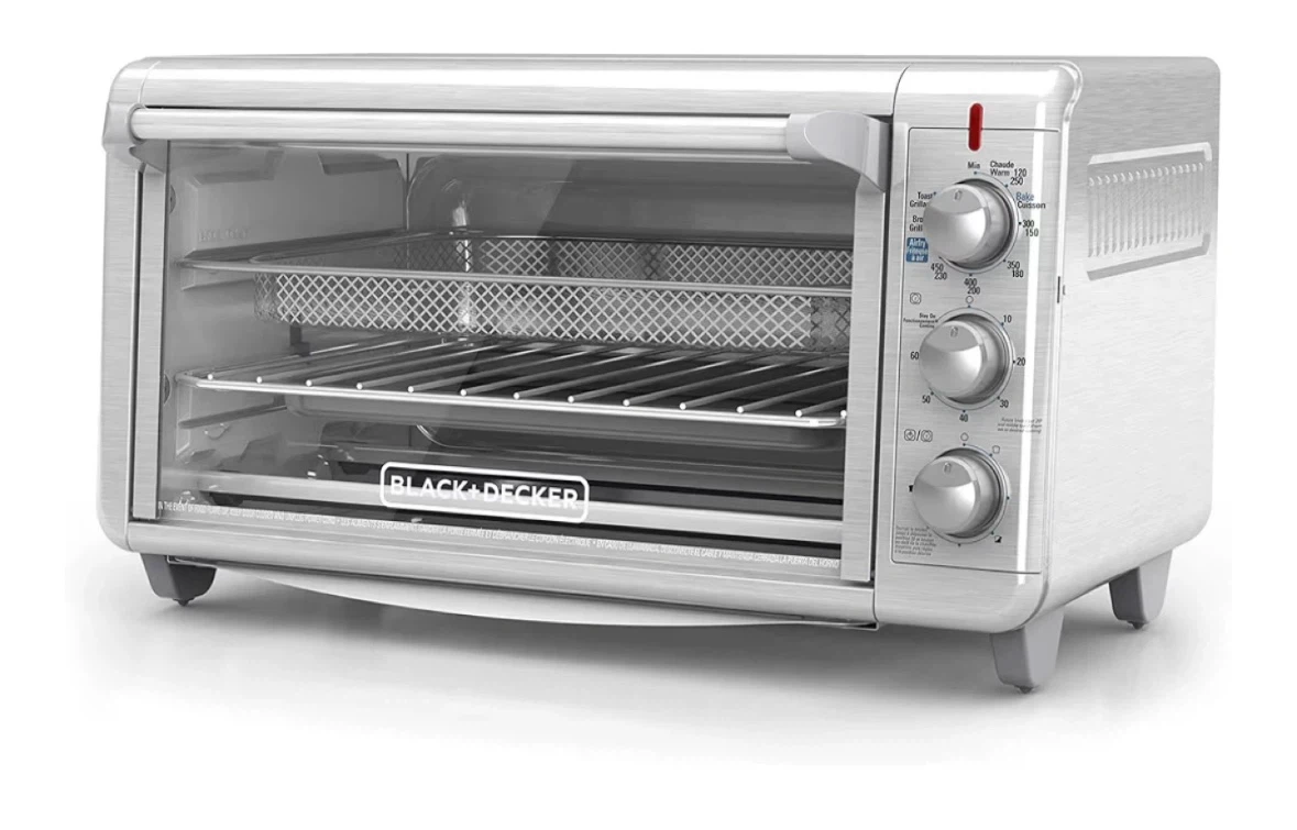 BLACK+DECKER Air Fryer Toaster Oven (Like New) – $80