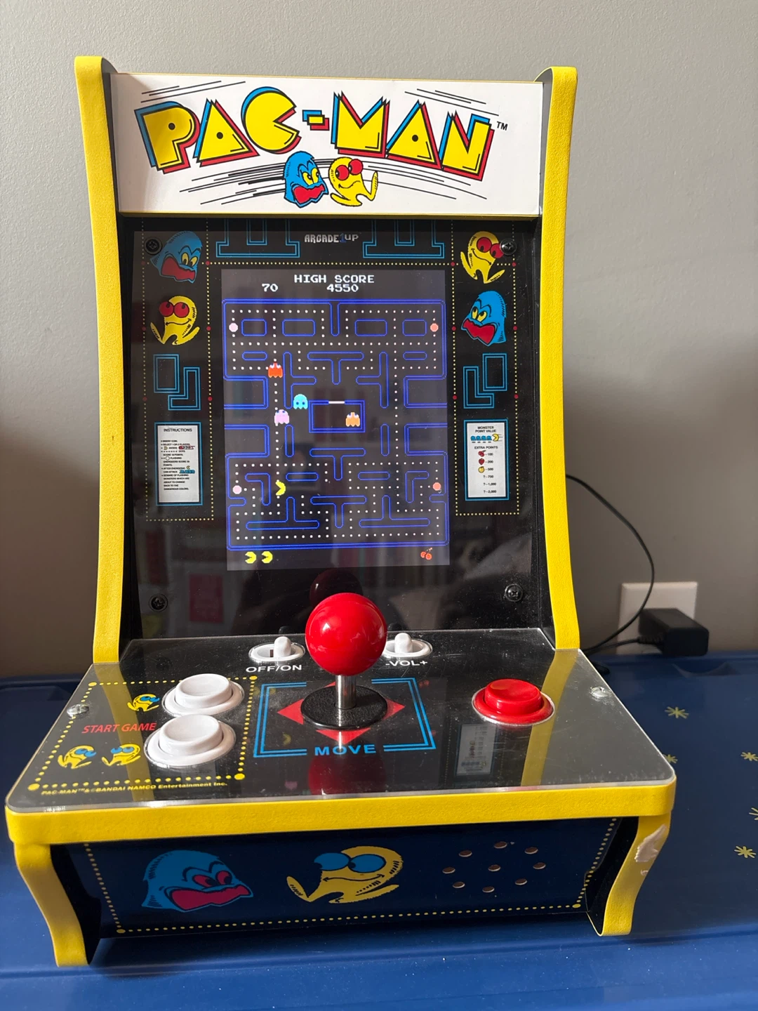 Arcade1Up Pac-Man MINI Arcade Machine - photo 4