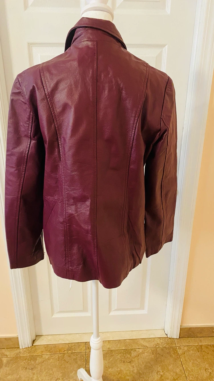 Dialogue size m genuine leather ladies jacket - photo 3