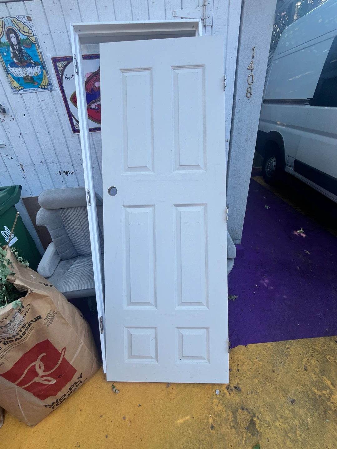 White Interior Door - photo 2