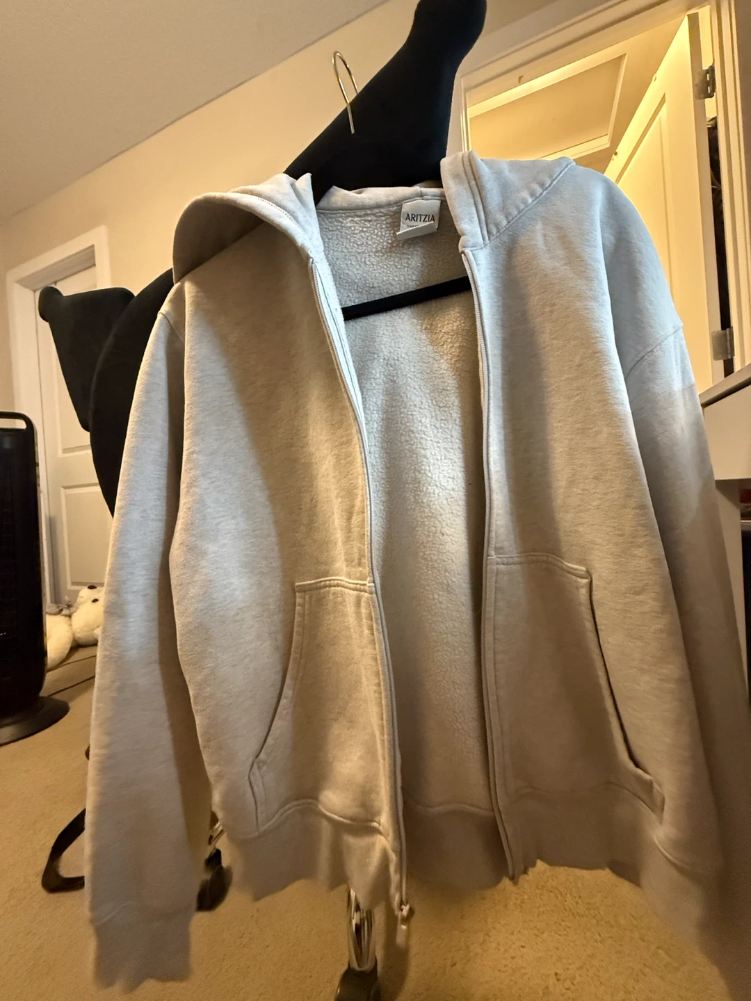 ARITZIA Sweatfleece Zip-Up Hoodie - photo 2
