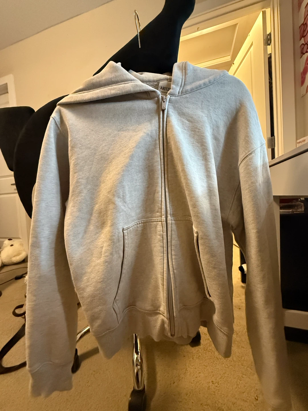 ARITZIA Sweatfleece Zip-Up Hoodie - photo 3