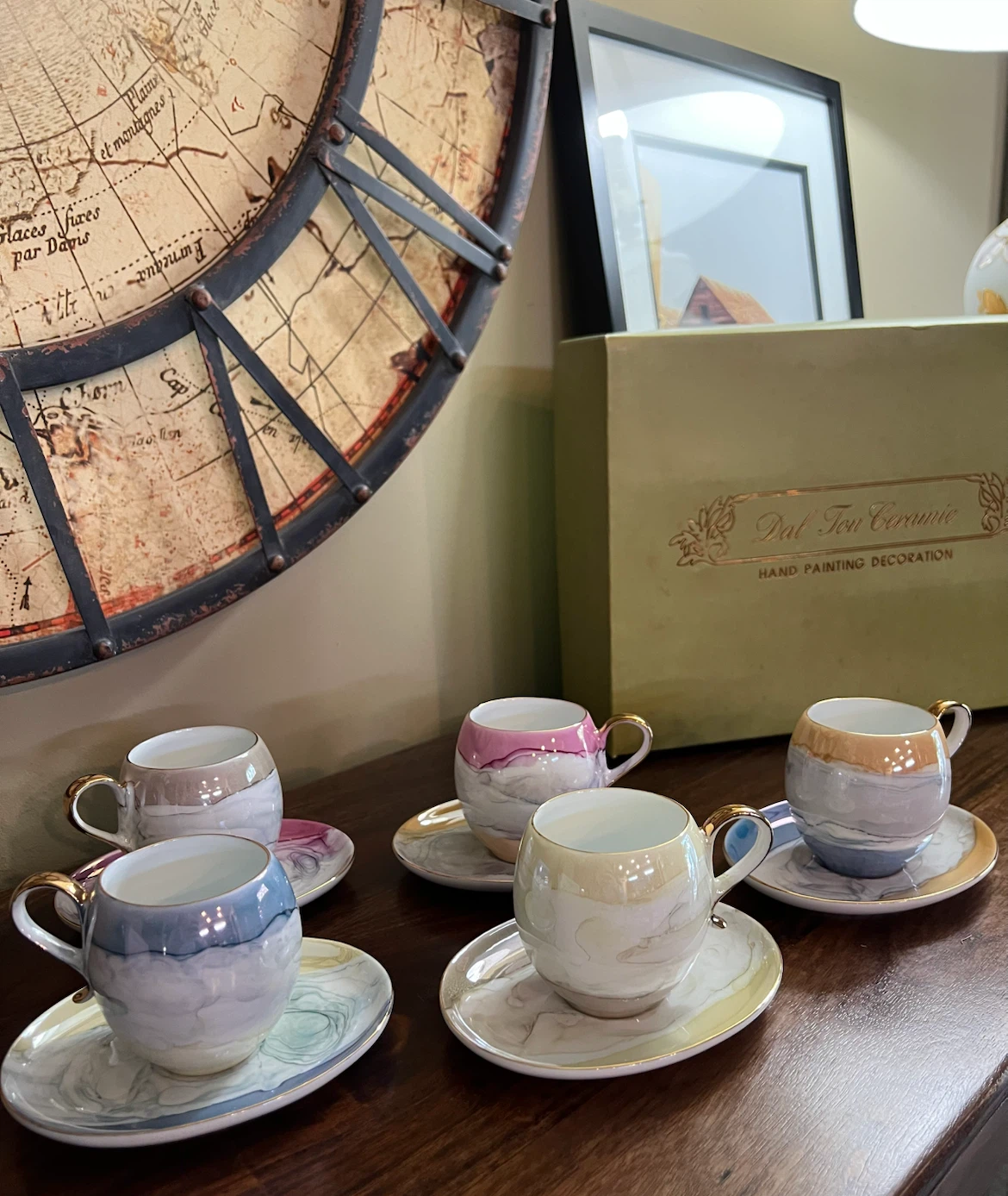 Brand New Bone China Espresso/Tea Set - photo 2