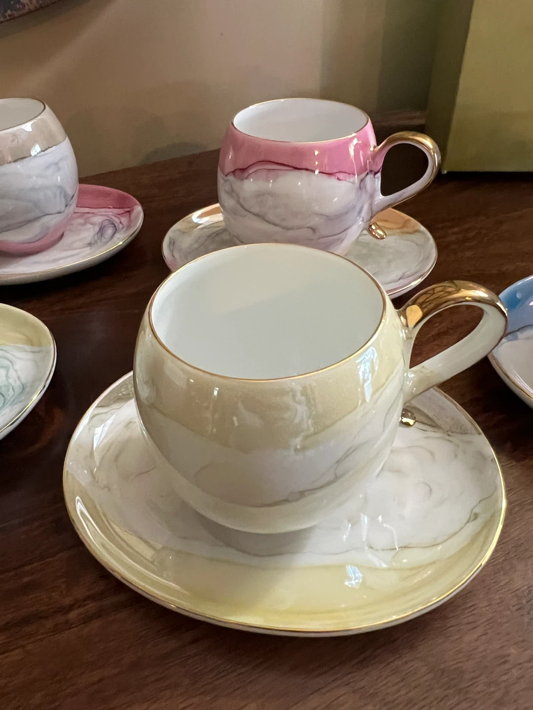 Brand New Bone China Espresso/Tea Set - photo 4