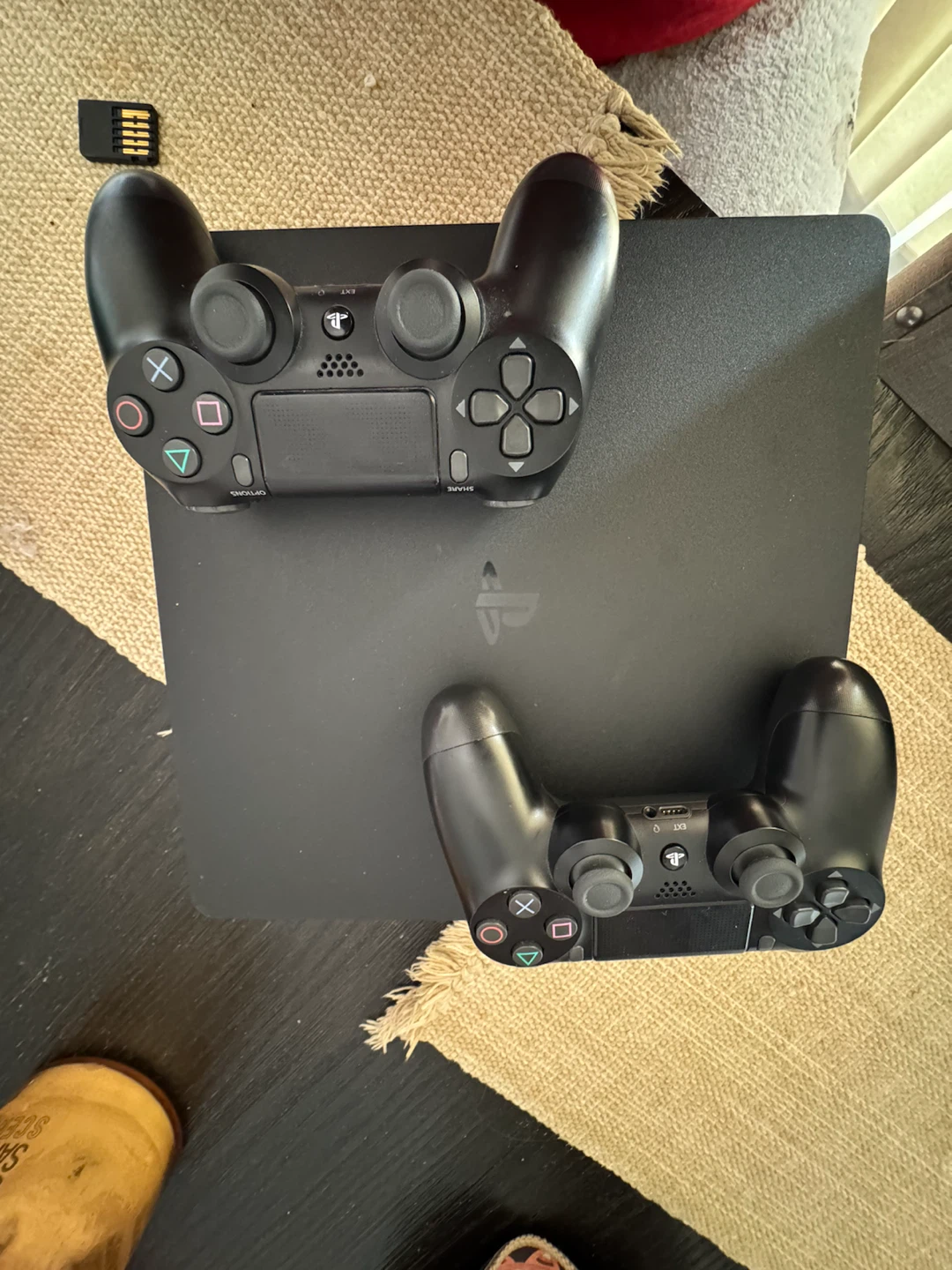 Sony PlayStation 4 Pro 1TB Console with 2 Controllers