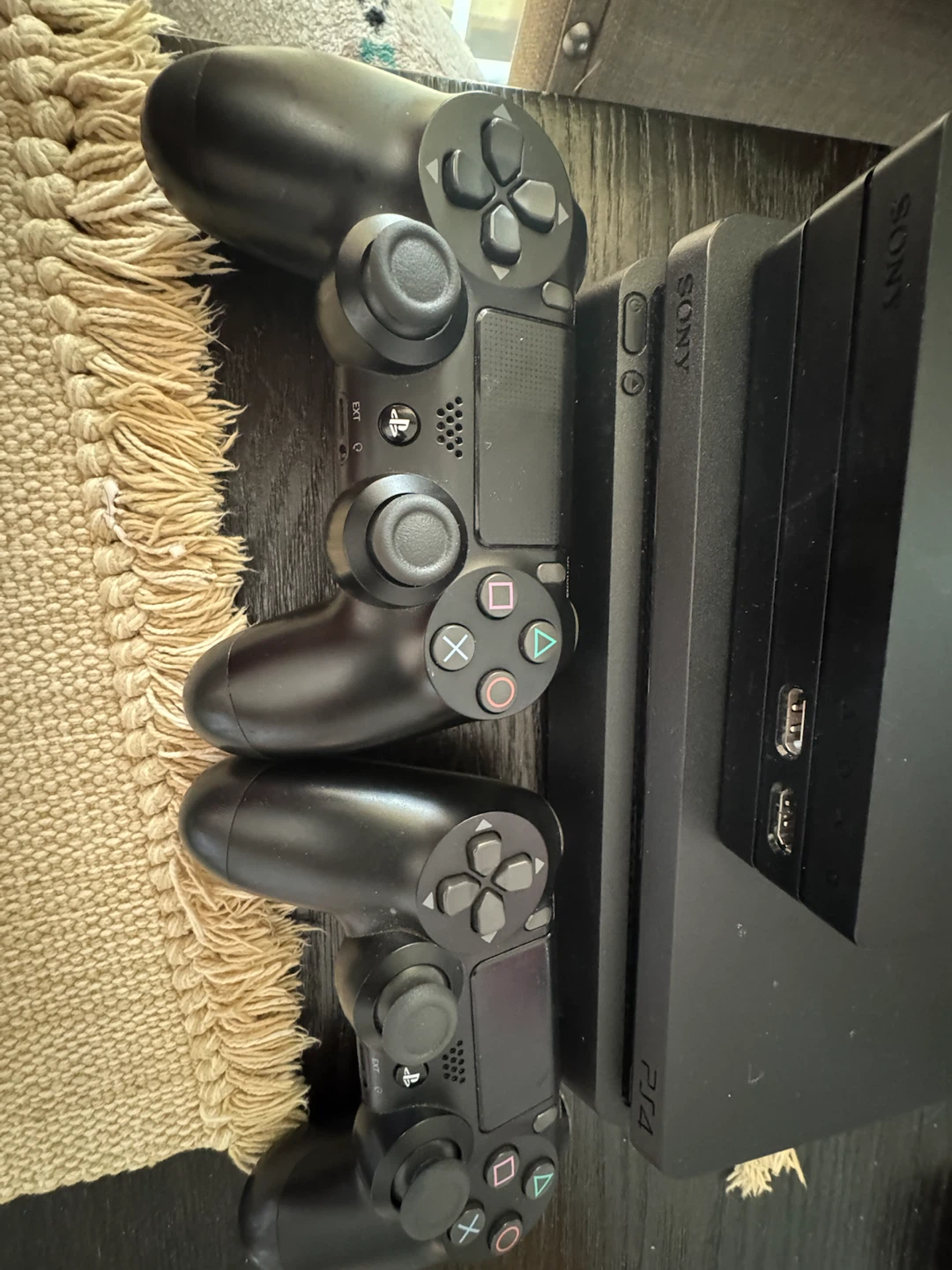Sony PlayStation 4 Pro 1TB Console with 2 Controllers - photo 2