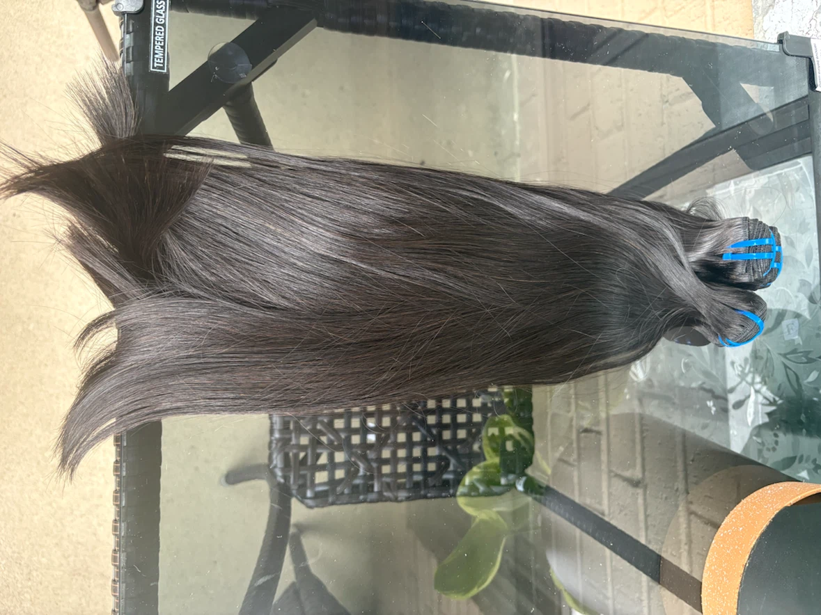 Straight Human Hair Weave Bundles