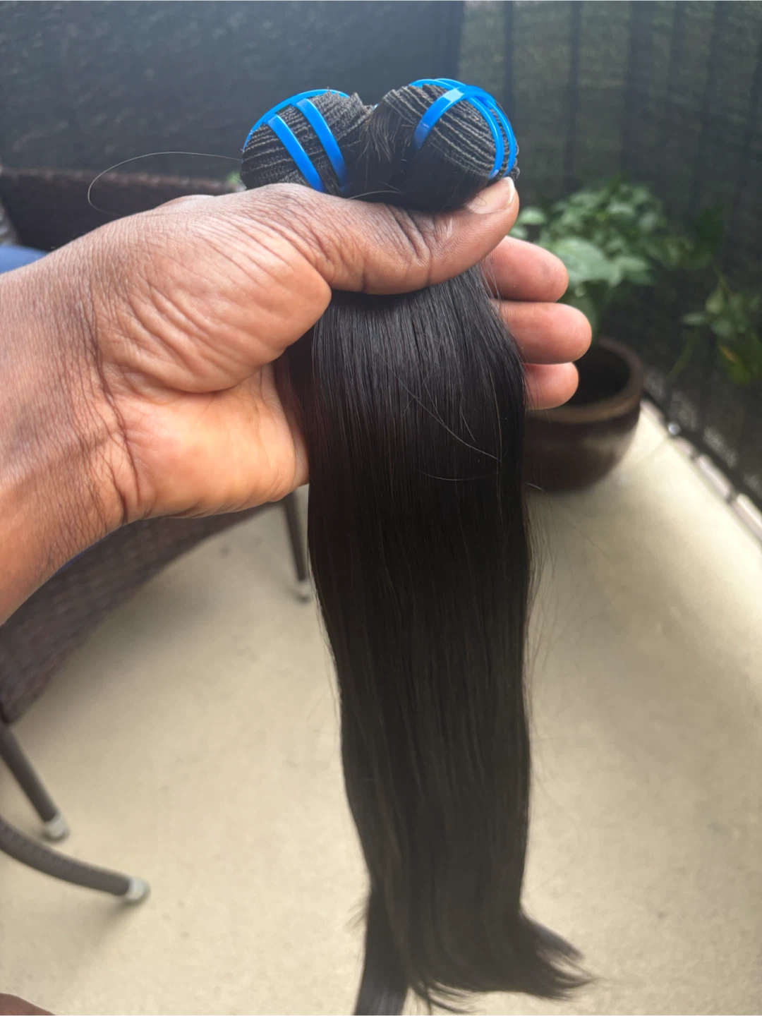 Straight Human Hair Weave Bundles - photo 2