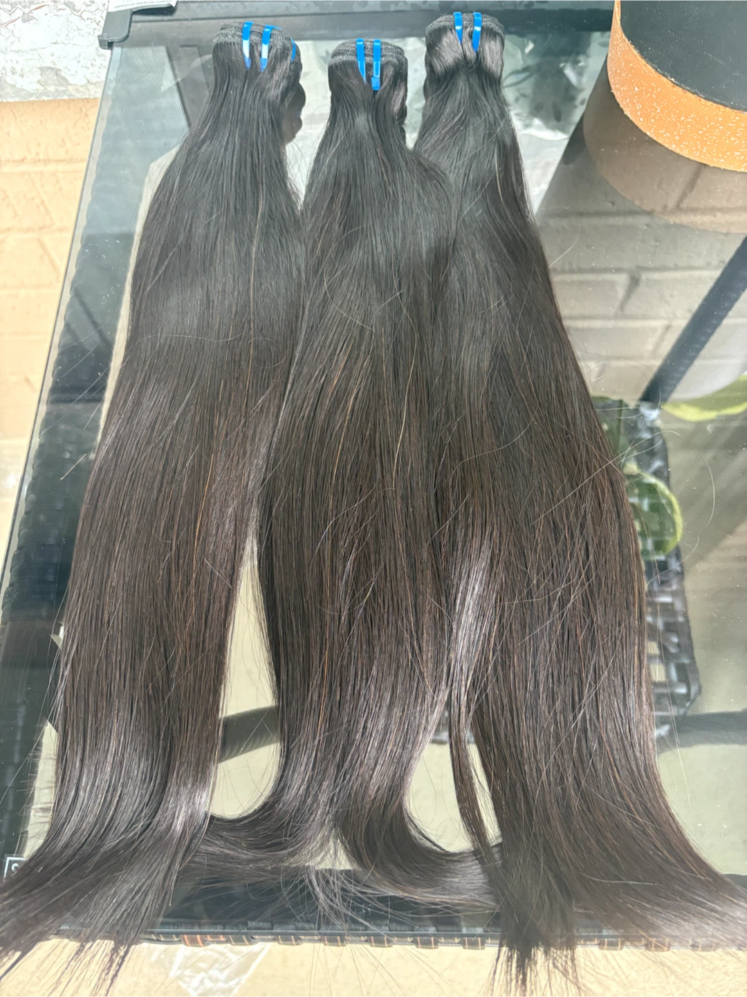 Straight Human Hair Weave Bundles - photo 4
