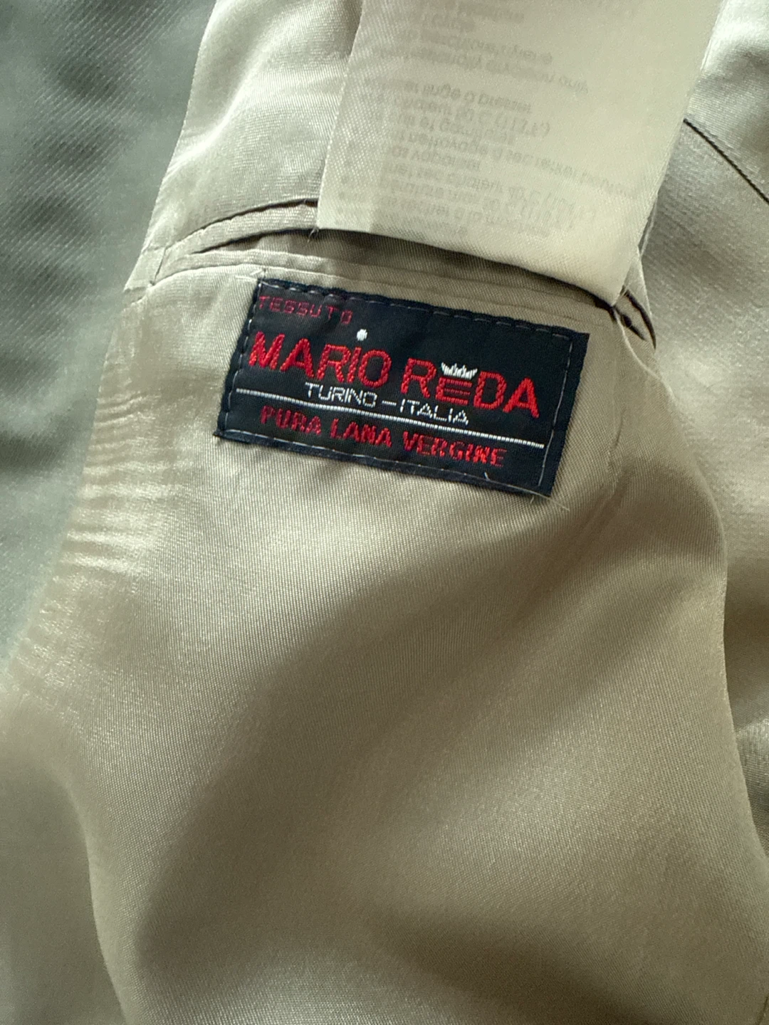 Mario Reda Men's Grey Wool Suit Jacket 42R - photo 4