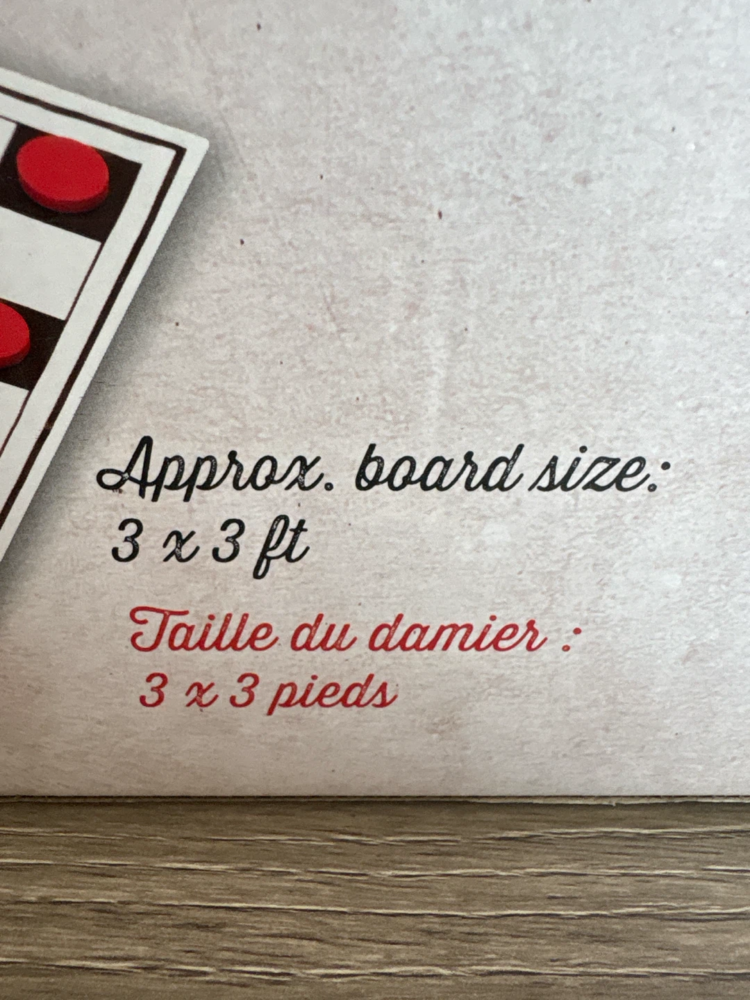 Giant Checkers Game Set - photo 3