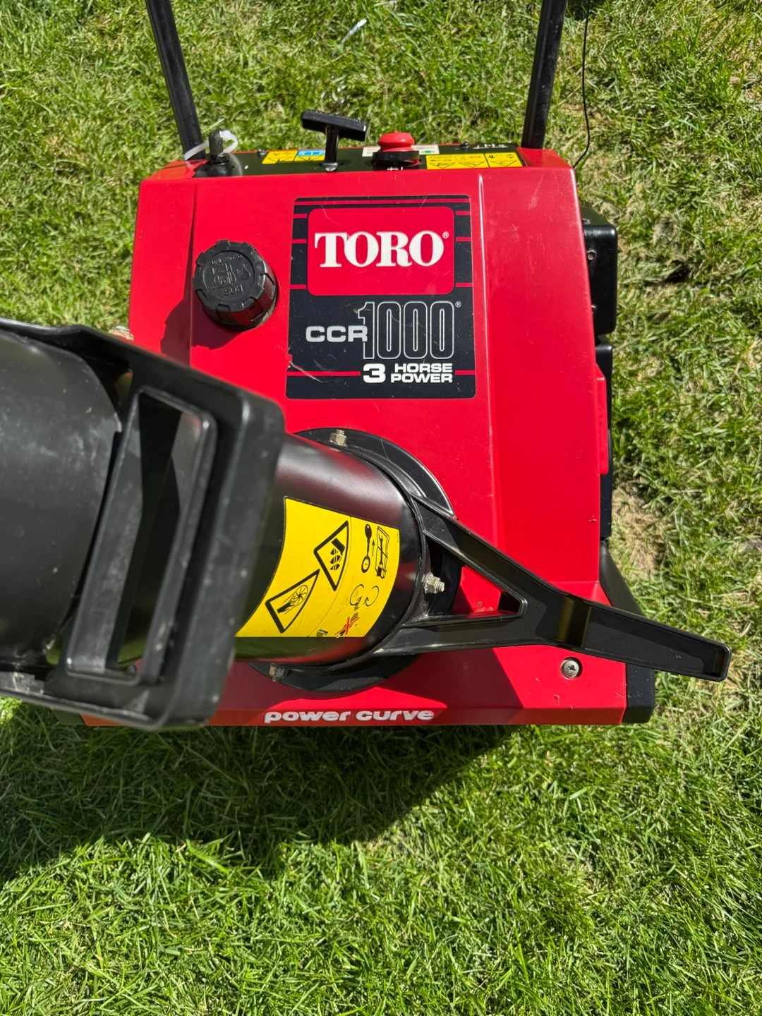 Toro CCR 1000 Snow Blower