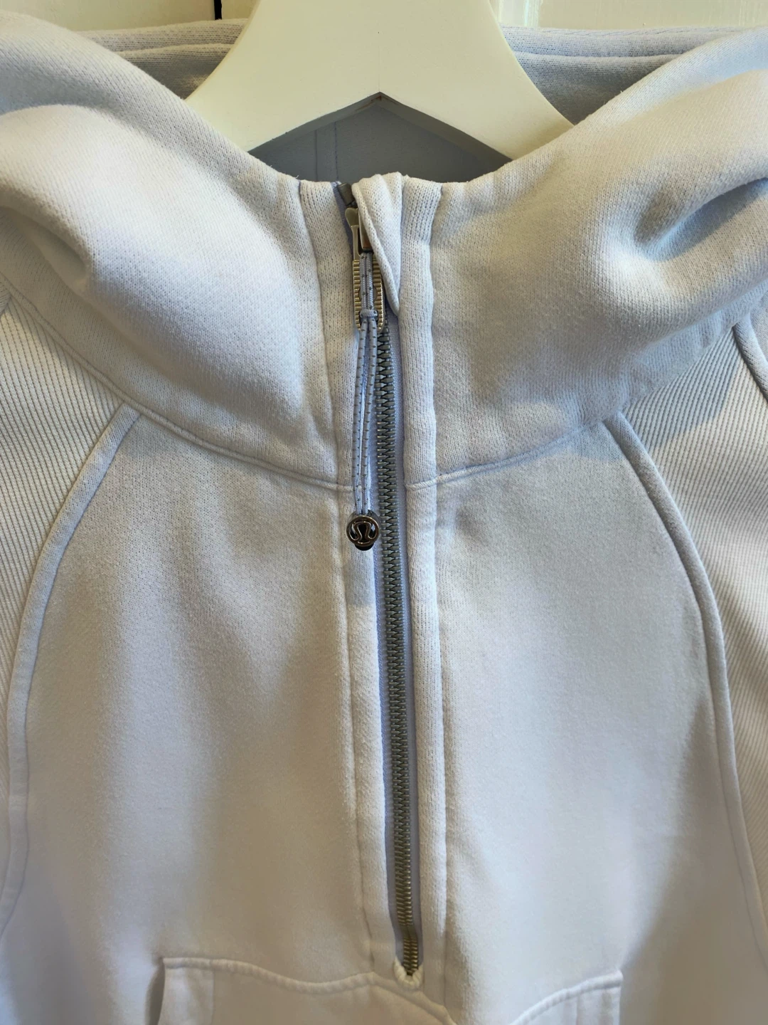 ⭐️Brand new tags on lululemon 1/2 zip Lavender hoodie⭐️ - photo 4