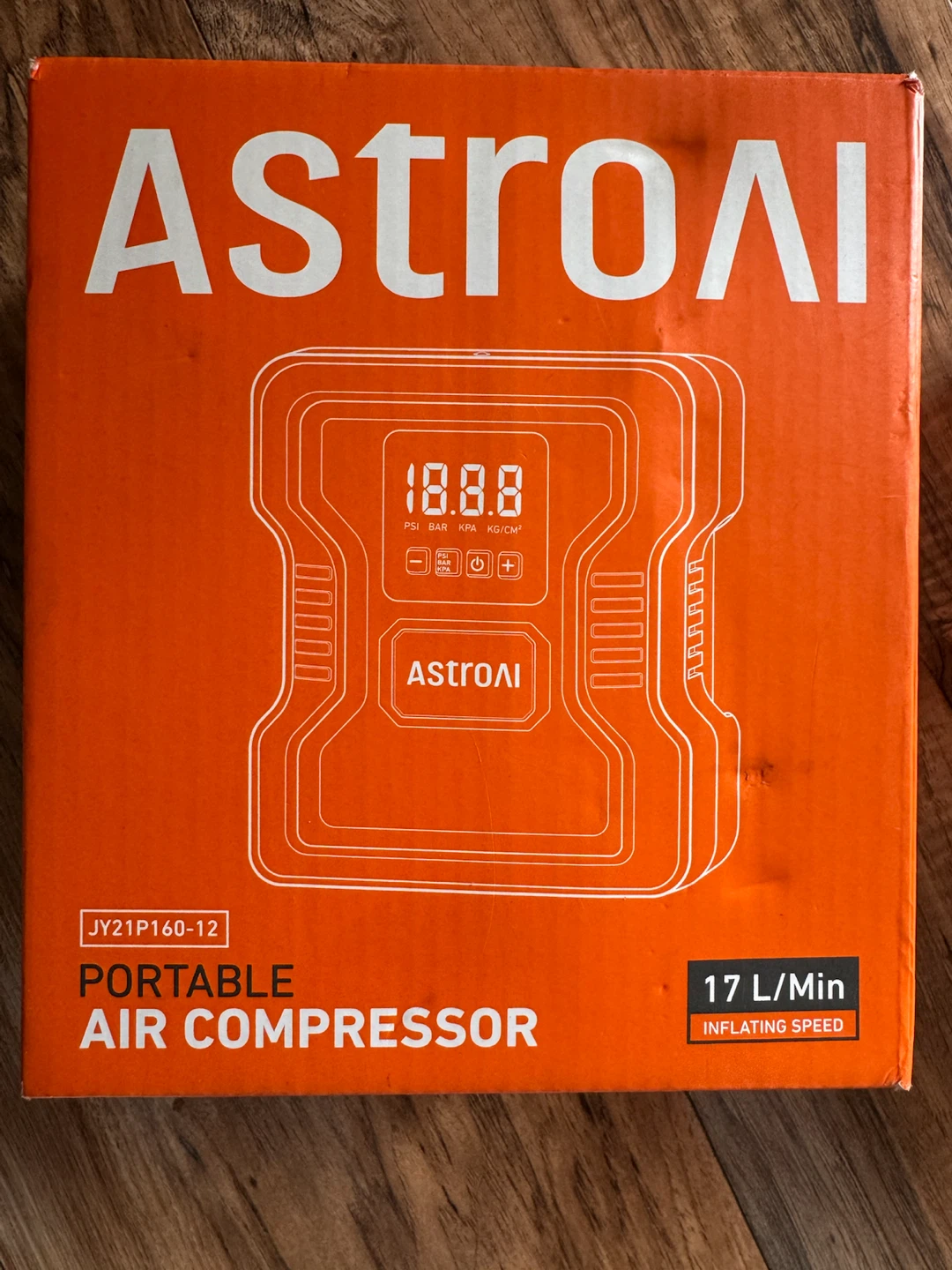 AstroAI Portable Air Compressor JY21P160-12 - photo 4
