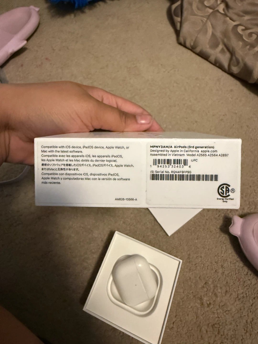 Apple AirPods (3rd generation) with Charging Case - photo 4