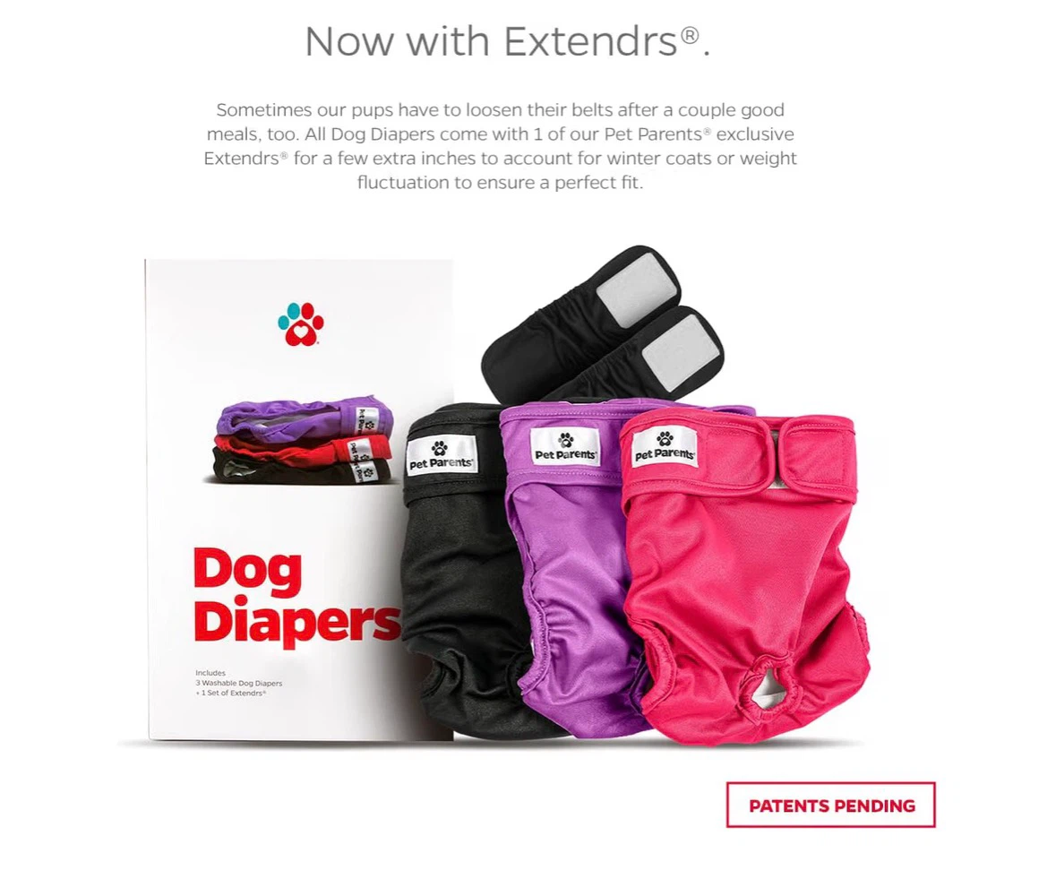 Pet Parents Dog Diapers - Medium - photo 4