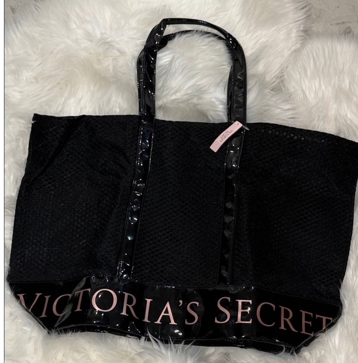 Victoria's Secret Black Tote Bag