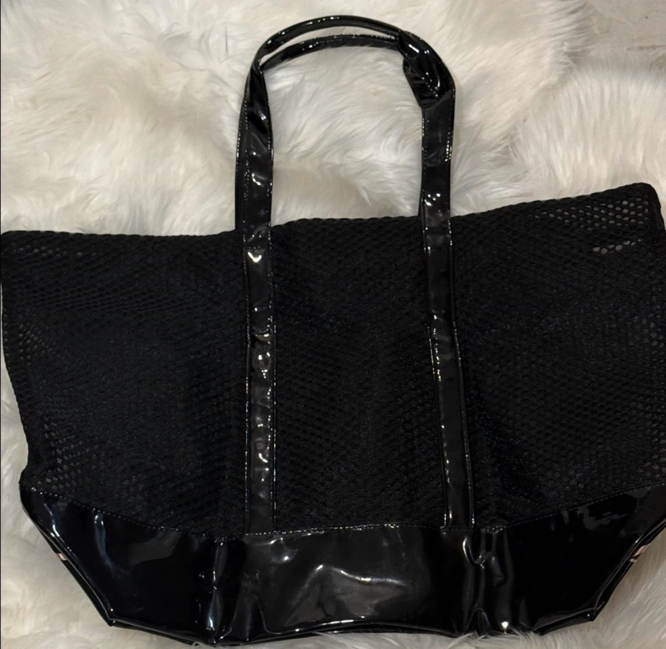 Victoria's Secret Black Tote Bag - photo 3