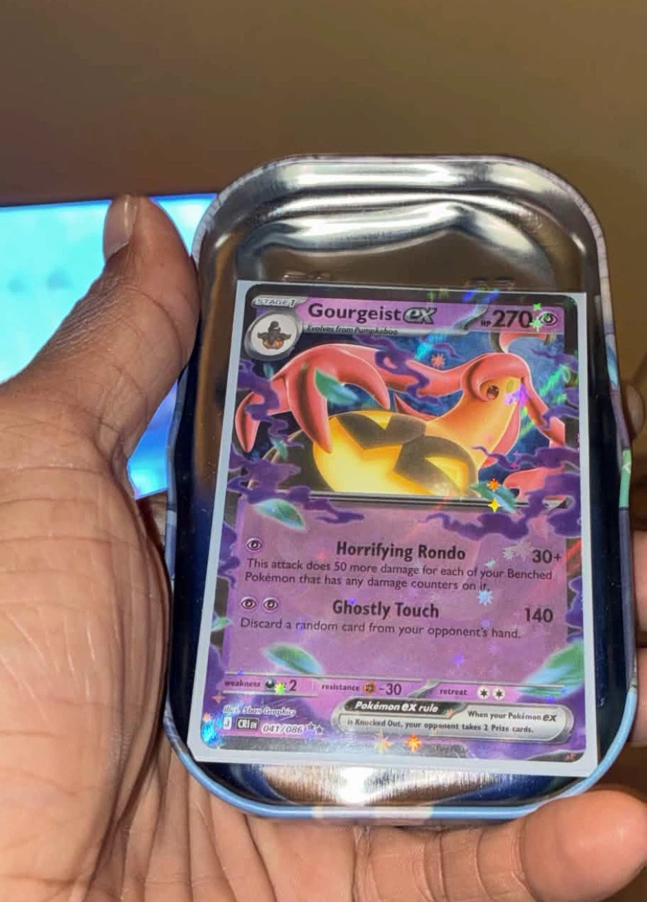 Pokémon TCG Gourgeist EX Card 041/086
