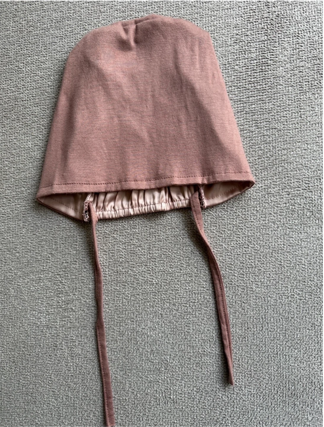 Satin Lined Bonnet - New - $5