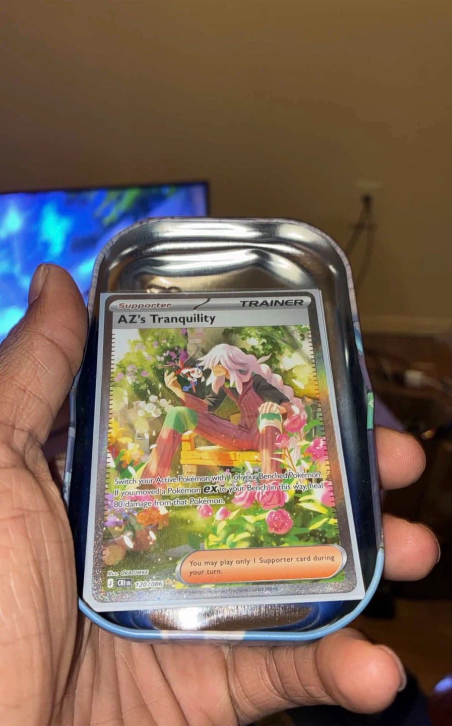 Pokemon TCG AZ's Tranquility Trainer Card 120/086