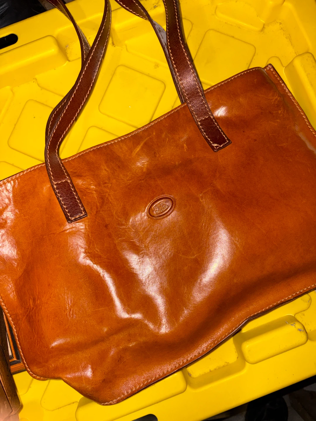 The Bridge Brown Leather Handbag