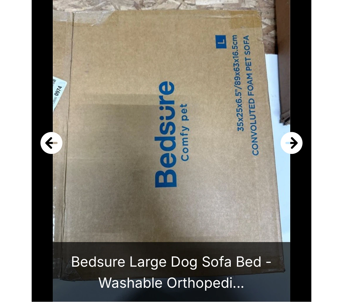 Bedsure Large Dog Sofa Bed - photo 4