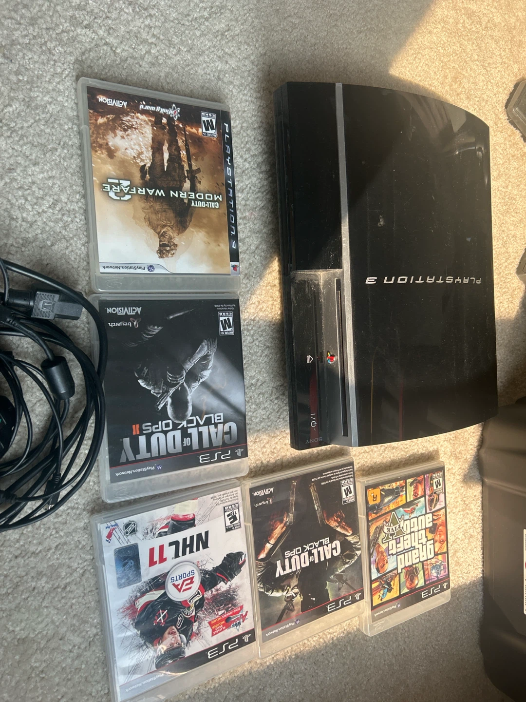 PlayStation 3 Fat Console Bundle with Games - photo 3