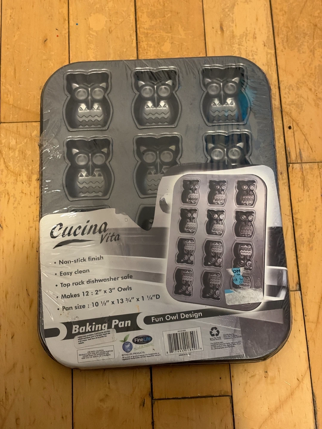 Cucina Vita Owl Shaped Baking Pan