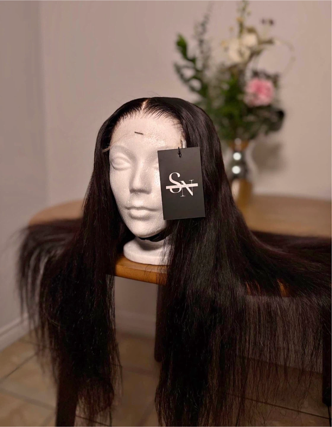 13 x 4 lace front jet black Wig