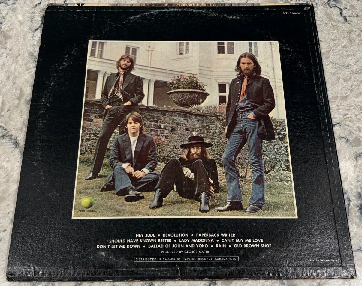 The Beatles Again/Hey Jude Canadian Apple Records (SO-385) - photo 2
