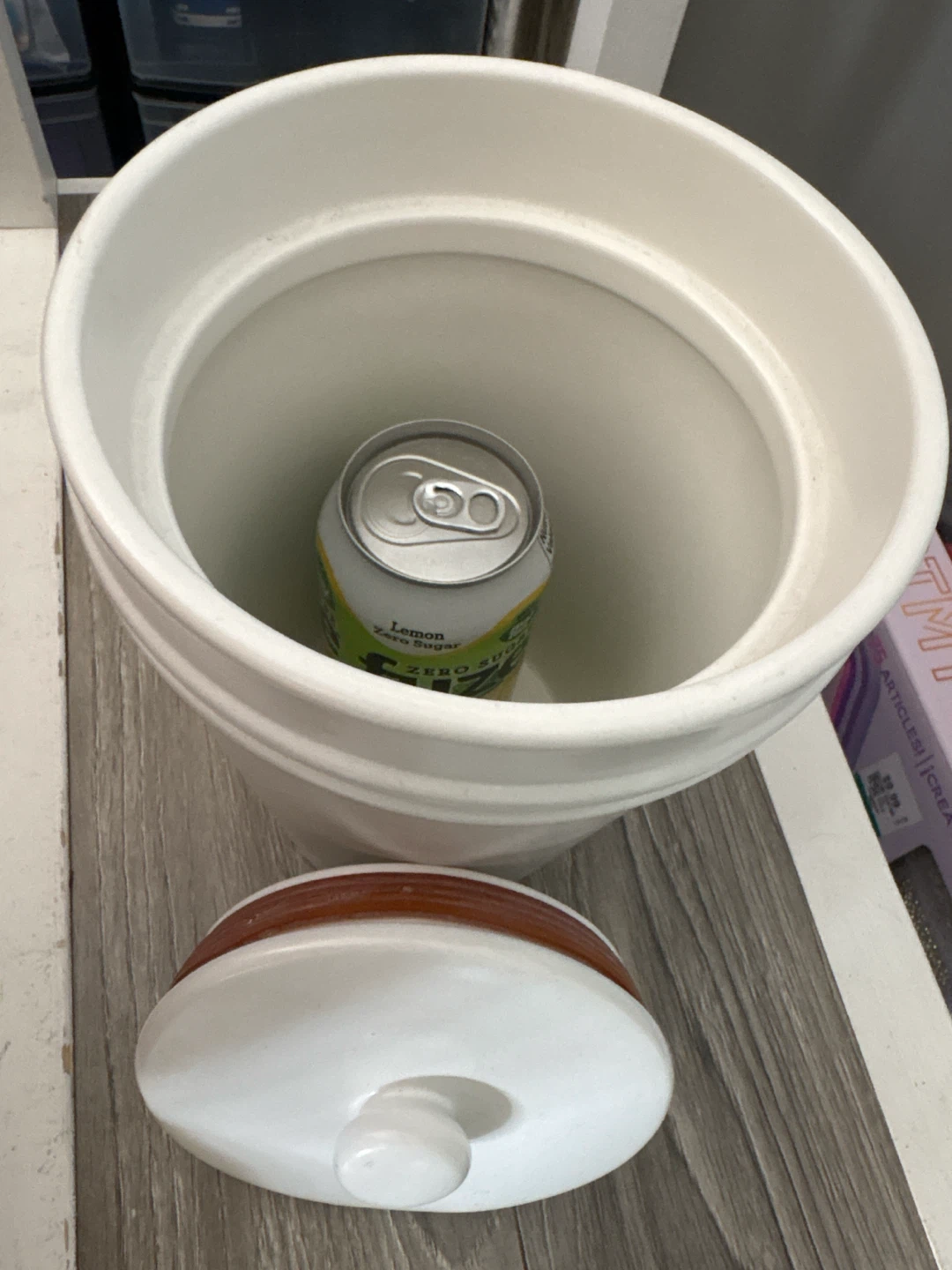 Starbucks Coffee Ceramic Canister with Lid - photo 3