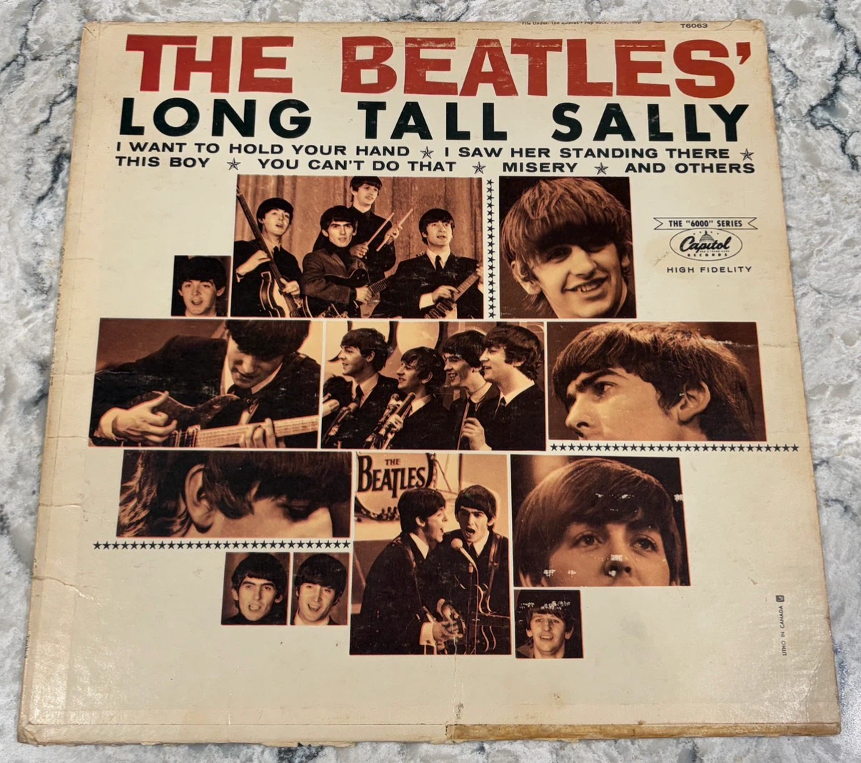The Beatles Long Tall Sally LP 1964 Canadian Press (T-6063)