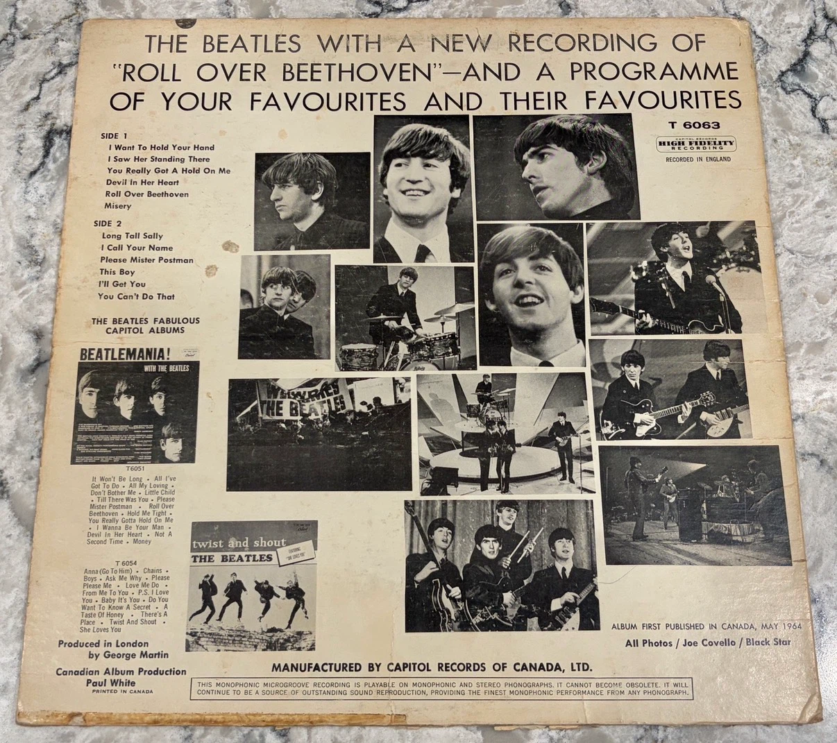 The Beatles Long Tall Sally LP 1964 Canadian Press (T-6063) - photo 2