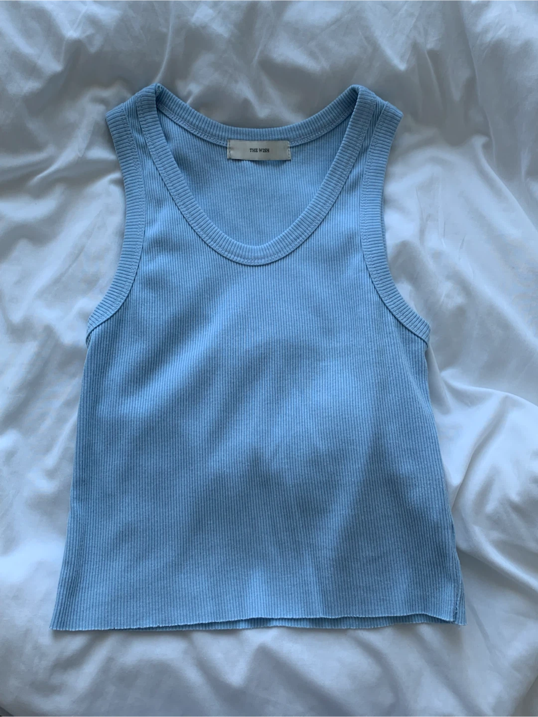 Korean style cropped sleeveless top - photo 3