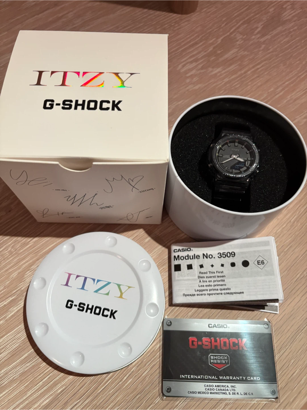 Itzy Gshock Casio watch
