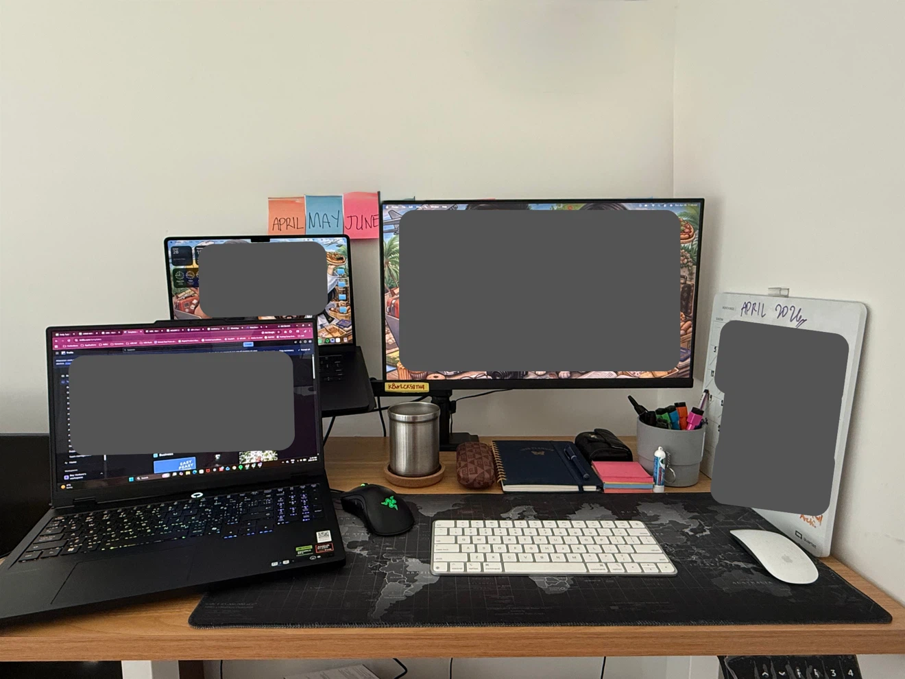 Monitor and Laptop Mount Stand