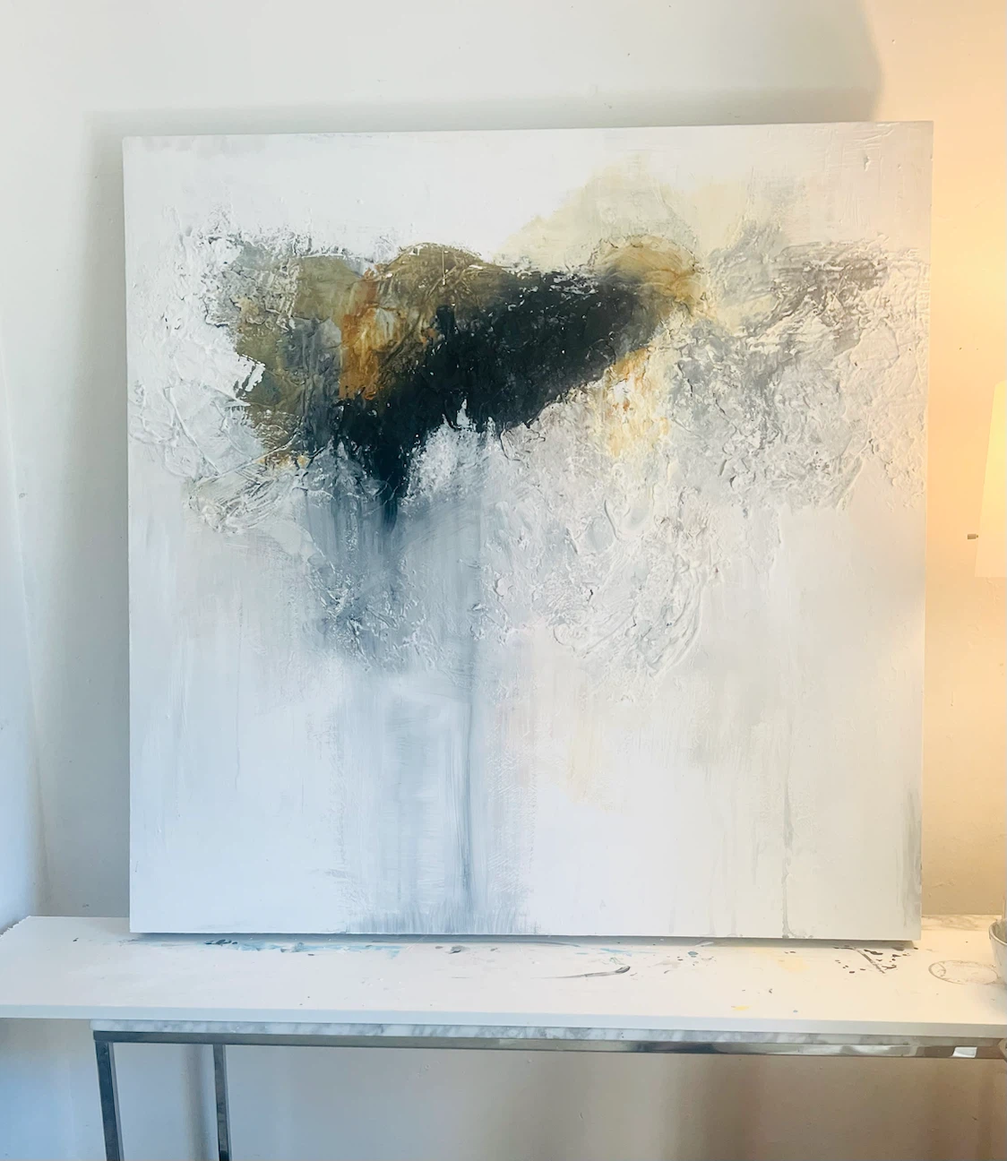 Original Oil Abstract - 40” x 40”